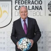 Joan Soteras: "La salut del futbol català és cada cop millor i s'ha de traduïr amb més equips en categories professionals"