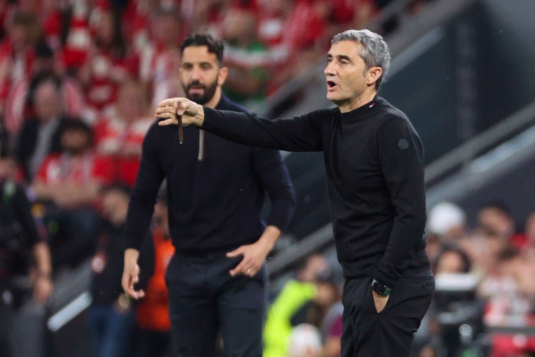 Valverde: "El penalti y la roja han sido demasiado castigo" Valverde: "El penalti y la roja han sido demasiado castigo"