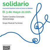 Cartel concierto solidario