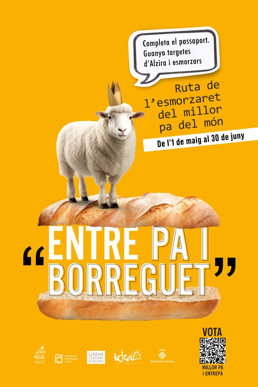 Vuelve a Alzira la ruta del almuerzo valenciano "Entre pa i Borreguet" Vuelve a Alzira la ruta del almuerzo valenciano "Entre pa i Borreguet"