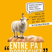 Cartel anunciador de la Ruta de "Entre pa i Borreguet" de Alzira Cartel anunciador de la Ruta de "Entre pa i Borreguet" de Alzira