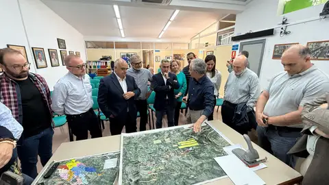 Reunión de Barrachina con regantes de Callosa d'en Sarrià Reunión de Barrachina con regantes de Callosa d'en Sarrià