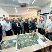 Reunión de Barrachina con regantes de Callosa d'en Sarrià Reunión de Barrachina con regantes de Callosa d'en Sarrià