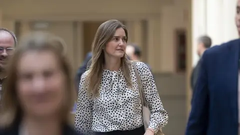 Sara Aagesen en una foto de archivo Sara Aagesen en una foto de archivo