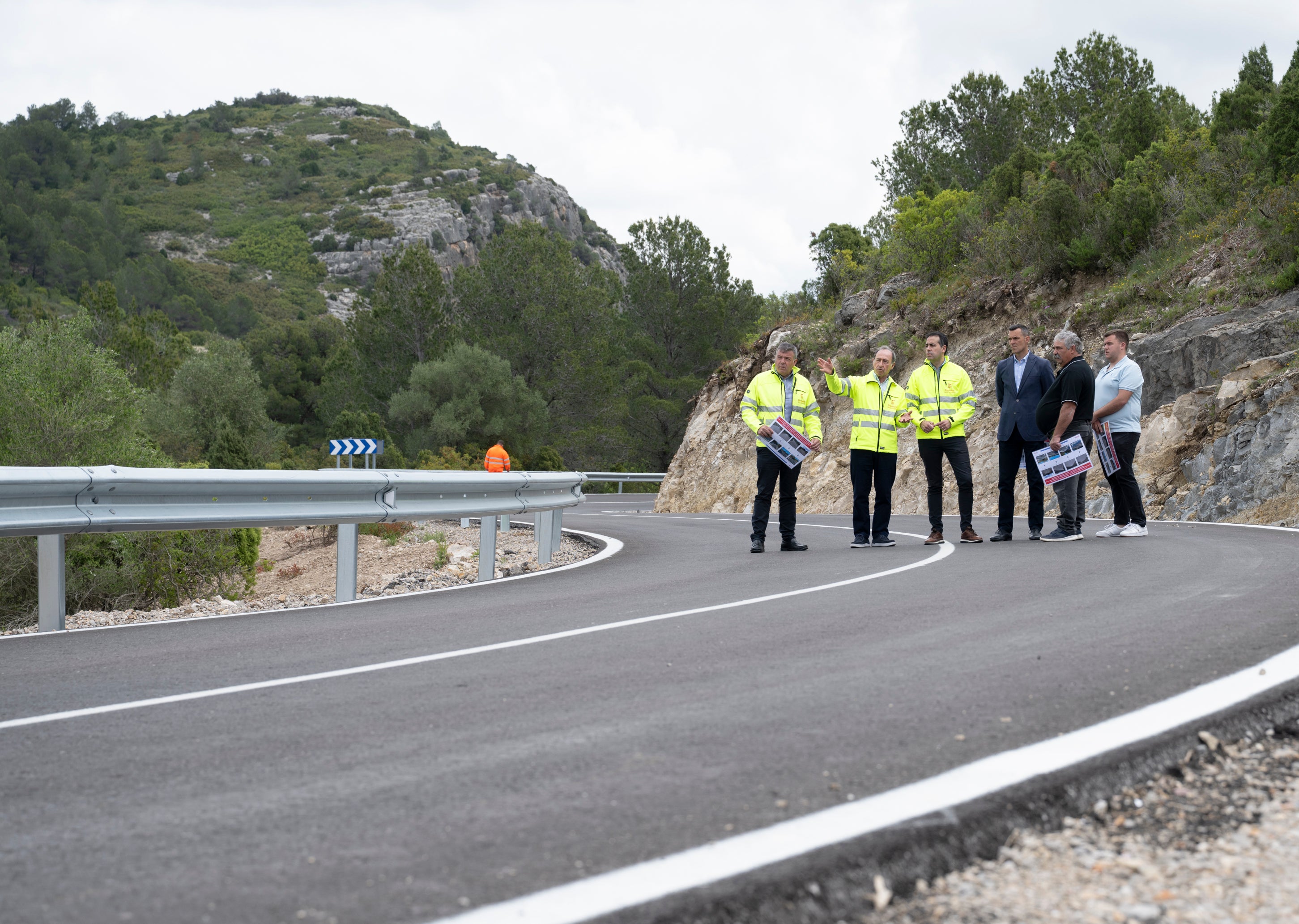 Finalizan las obras de mejora de la CV-154 entre La Serratella y la Torre d’en Doménec Finalizan las obras de mejora de la CV-154 entre La Serratella y la Torre d’en Doménec