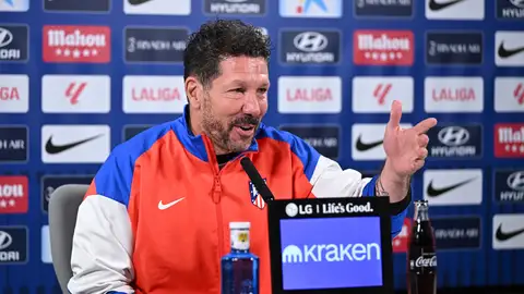 Simeone: "Baena es un gran jugador" Simeone: "Baena es un gran jugador"