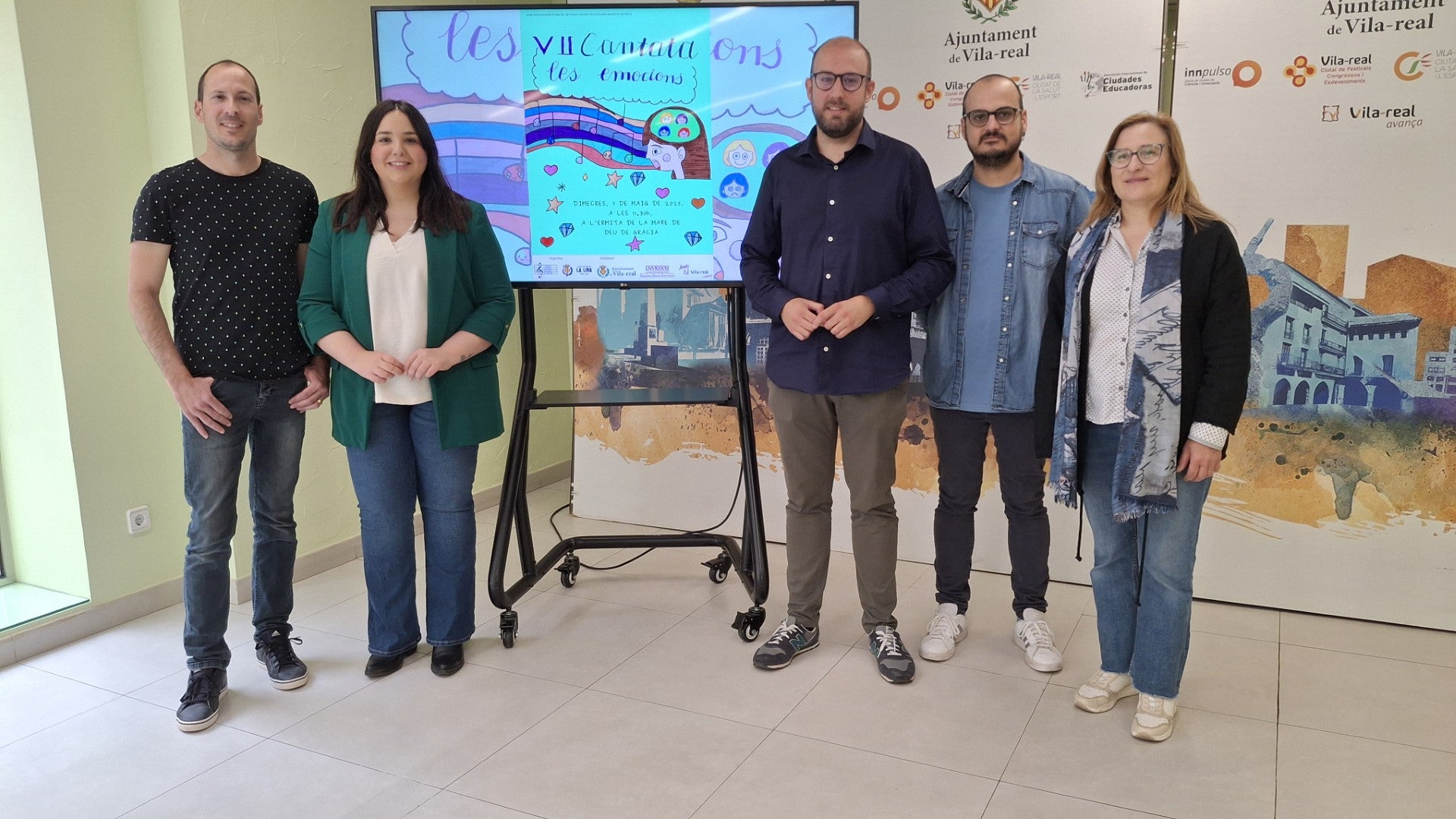 500 escolars de Vila-real interpretaran la cantata escolar ‘Les emocions’ 500 escolars de Vila-real interpretaran la cantata escolar ‘Les emocions’