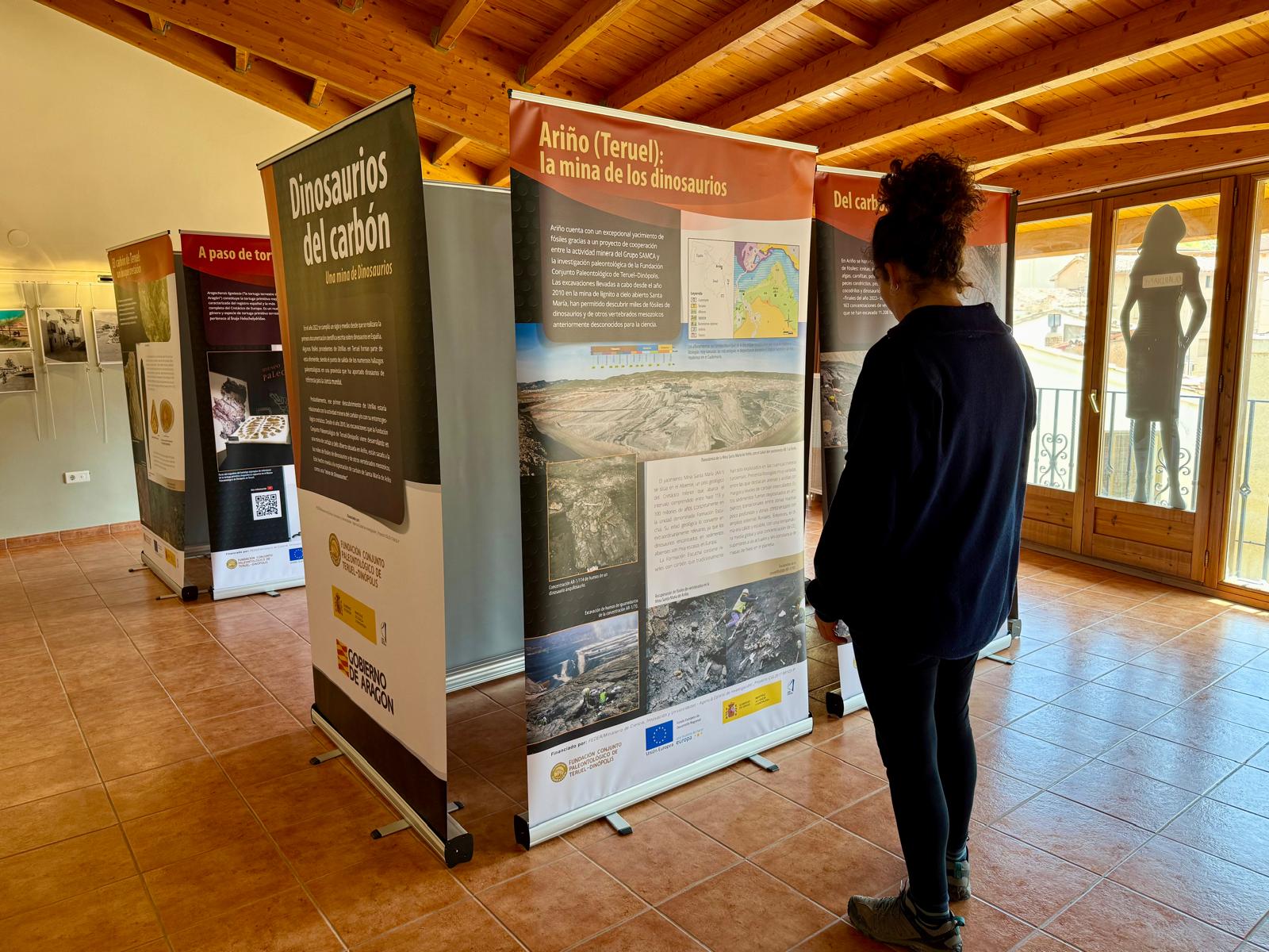 "Dinosaurios de carbón" llega a Gargallo "Dinosaurios de carbón" llega a Gargallo
