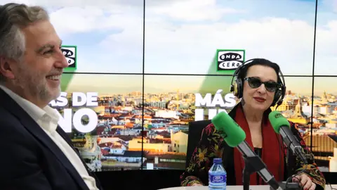 Carlos Alsina con Martirio en Más de Uno Carlos Alsina con Martirio en Más de Uno