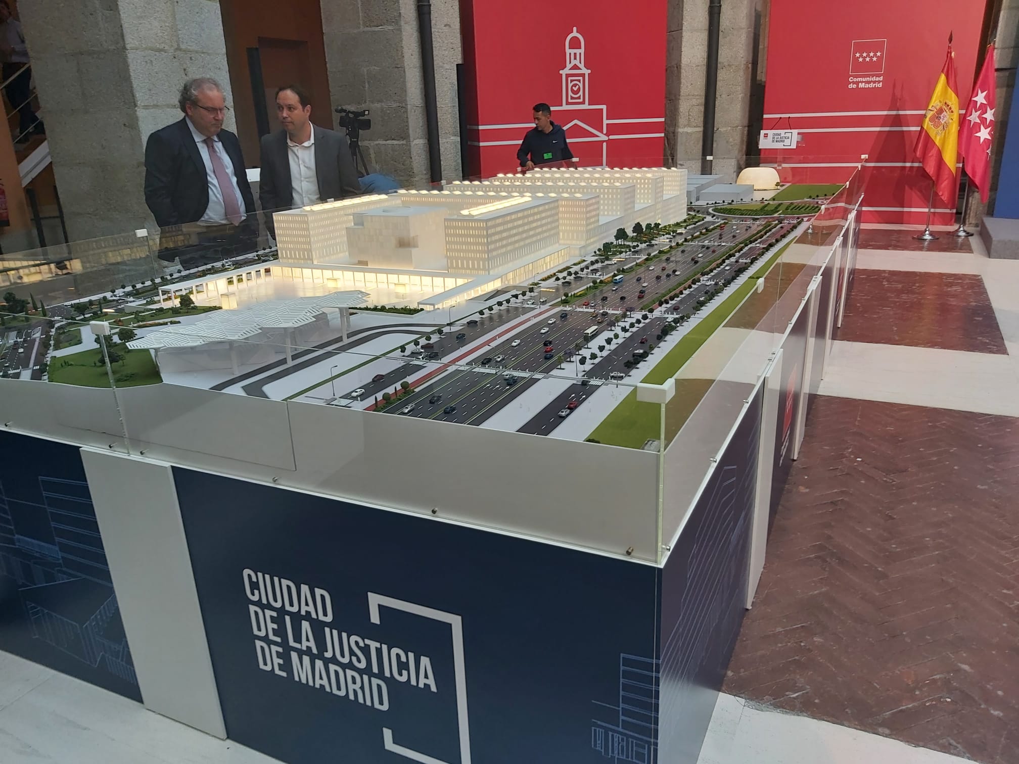 Presentada la maqueta de la futura Ciudad de la Justicia Presentada la maqueta de la futura Ciudad de la Justicia