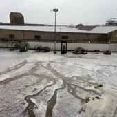 Granizada que cayó en Malagón Granizada que cayó en Malagón