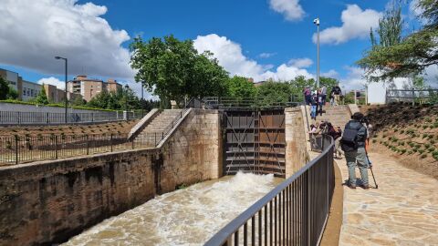 Las esclusas de San Carlos en el Canal Imperial de Arag&oacute;n