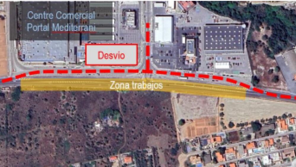  Afectaciones al tráfico en la N-340A