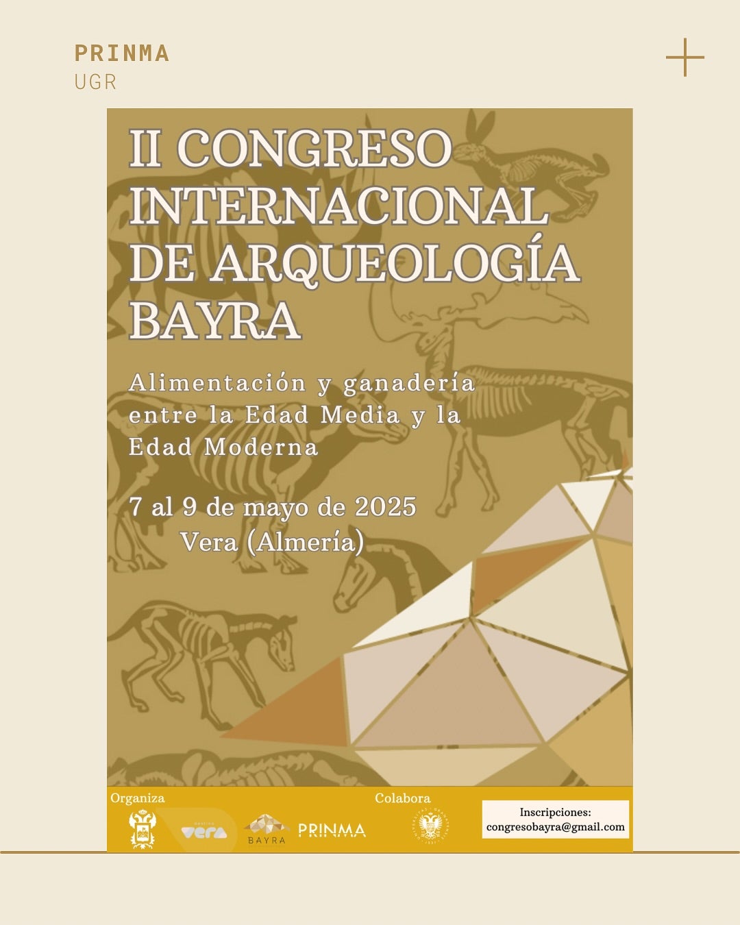 Vera reúne a expertos internacionales en arqueoturismo, zooarqueología, paleontoturismo y nutrición histórica Vera reúne a expertos internacionales en arqueoturismo, zooarqueología, paleontoturismo y nutrición histórica