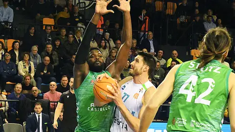 Una acción del Hestia Menorca en el transcurso de la temporada. Una acción del Hestia Menorca en el transcurso de la temporada.