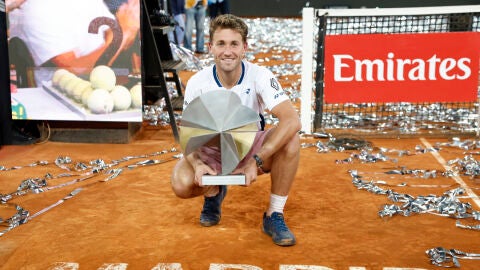 El noruego Ruud se corona en Madrid