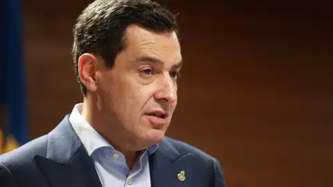 El presidente de la Junta de Andalucía, Juanma Moreno (Fotografía de archivo) - Rocío Ruz - Europa Press El presidente de la Junta de Andalucía, Juanma Moreno (Fotografía de archivo) - Rocío Ruz - Europa Press