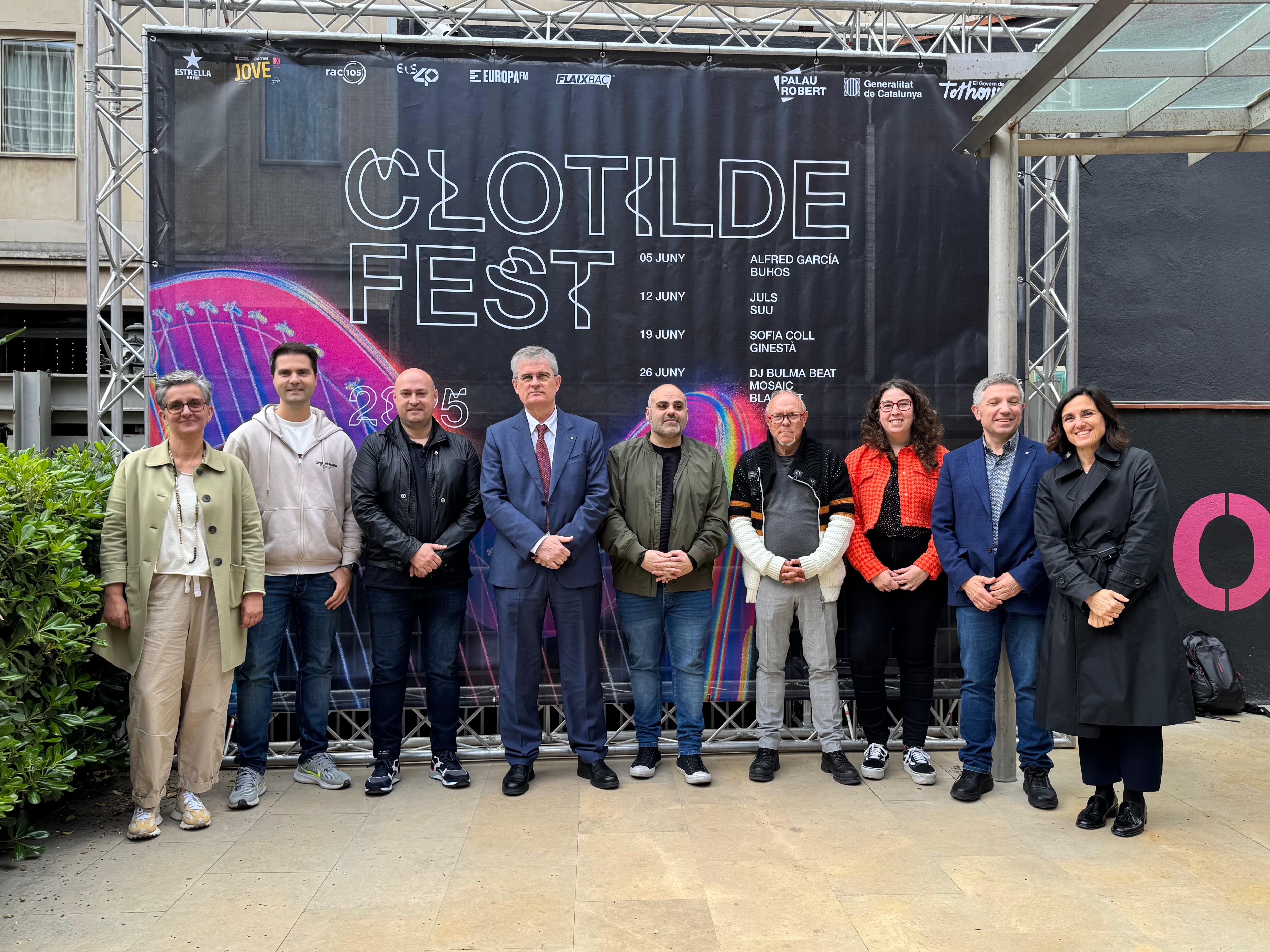 El Clotilde Fest torna a Barcelona per omplir els jardins del Palau Robert de música jove El Clotilde Fest torna a Barcelona per omplir els jardins del Palau Robert de música jove