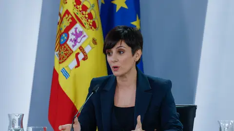 La ministra de Vivienda, Isabel Rodríguez, durante el Consejo de Ministros del martes 6 de mayo La ministra de Vivienda, Isabel Rodríguez, durante el Consejo de Ministros del martes 6 de mayo