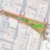 Plan del proyecto de la nueva Plaça Alacant