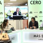 Valverde en el programa "Mas de uno" que Onda Cero ha emitido desde FENAVIN Valverde en el programa "Mas de uno" que Onda Cero ha emitido desde FENAVIN