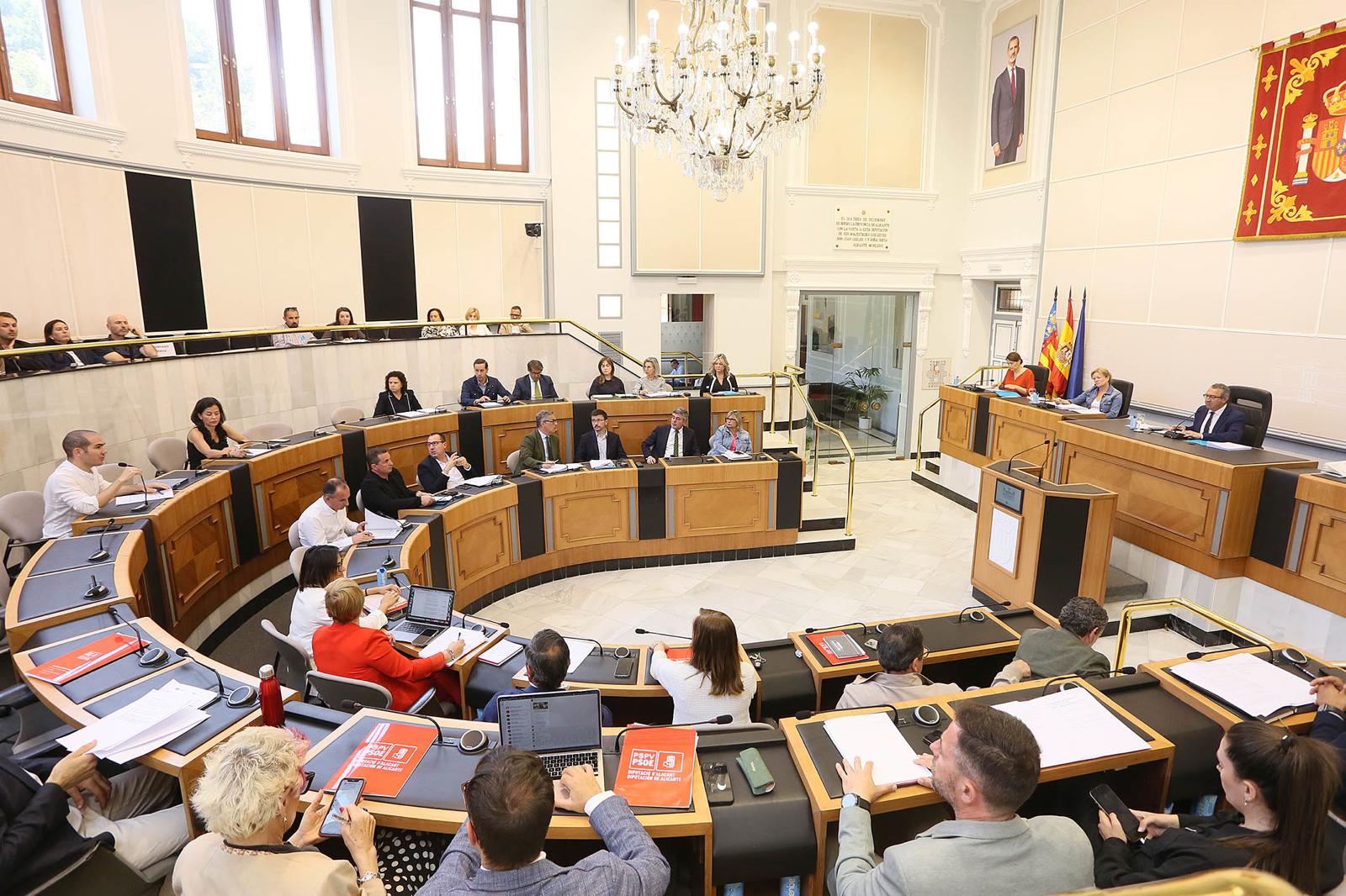 El pleno de la Diputación impulsa las bases del concurso de ideas para el Palacio de Congresos de Elche El pleno de la Diputación impulsa las bases del concurso de ideas para el Palacio de Congresos de Elche