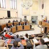 Pleno de la Diputación de Alicante.