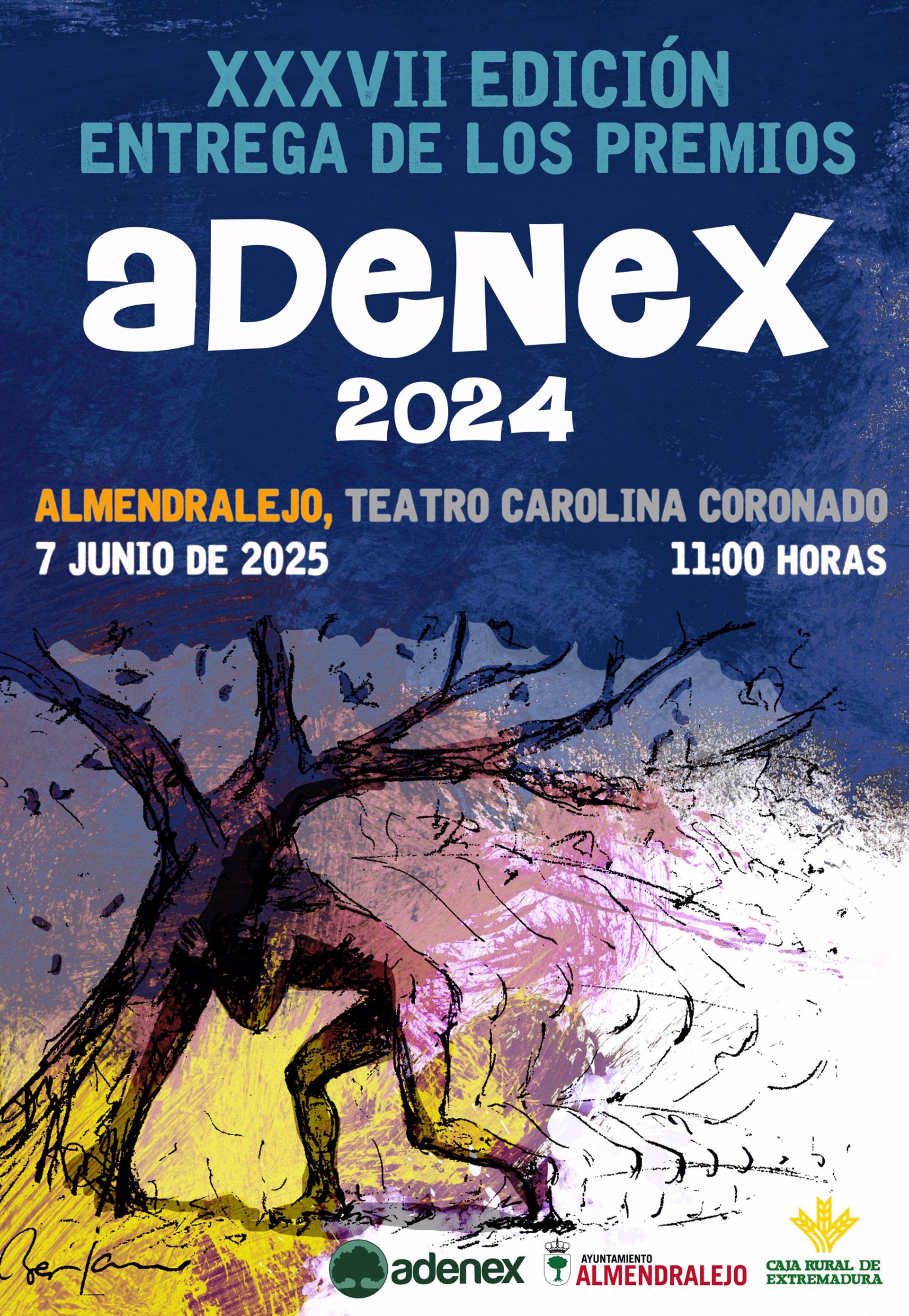 Adenex entregará sus premios anuales el próximo 7 de junio en Almendralejo Adenex entregará sus premios anuales el próximo 7 de junio en Almendralejo