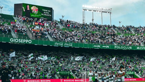 El Martínez Valero, en el Elche-Albacete.