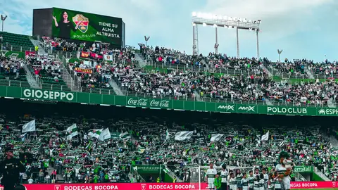 El Martínez Valero, en el Elche-Albacete. El Martínez Valero, en el Elche-Albacete.
