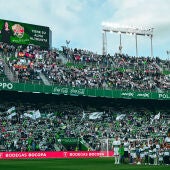 El Martínez Valero, en un partido del Elche.