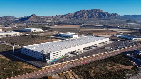 Centro logístico Musgrave en el polígono Las Norias de Monforte del Cid. Centro logístico Musgrave en el polígono Las Norias de Monforte del Cid.