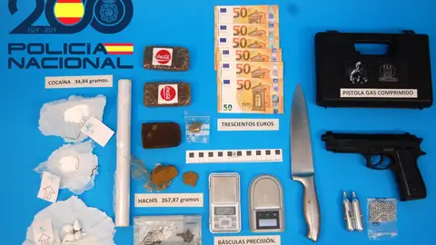 Desmantelado un punto de venta de drogas en un piso del Casco Viejo de Huesca Desmantelado un punto de venta de drogas en un piso del Casco Viejo de Huesca