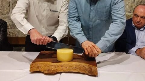 Primer queso de la temporada en Navarra