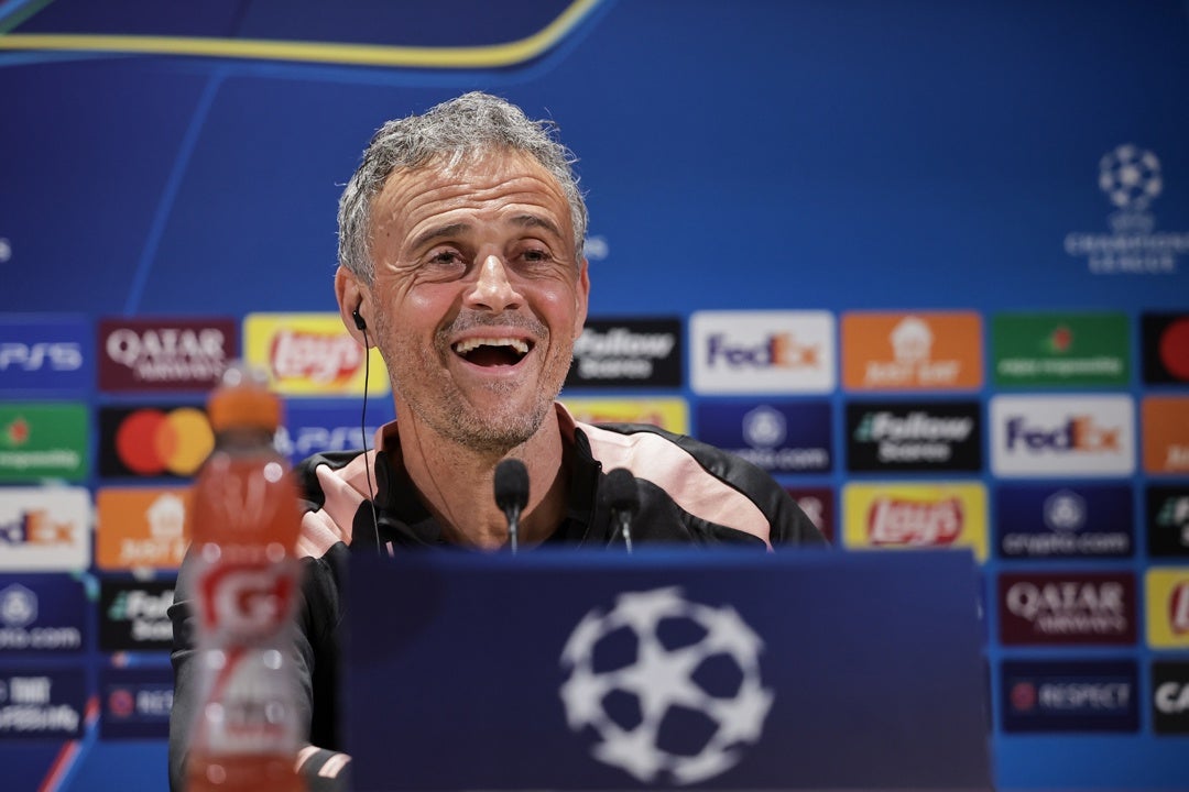 Luis Enrique: "Siento la confianza de mis jugadores" Luis Enrique: "Siento la confianza de mis jugadores"