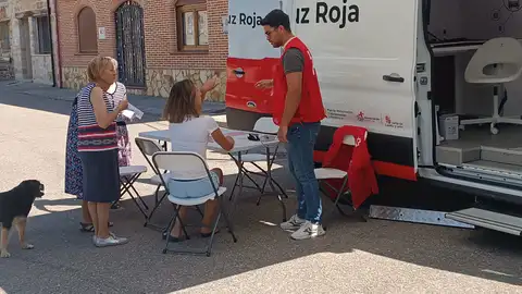 El 19% de las personas que atendió Cruz Roja Palencia durante el año pasado pertenecen al medio rural .
