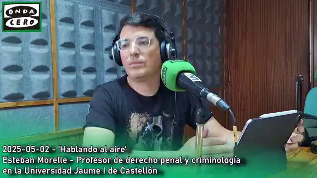 Conocemos todo lo que rodea a la criminología ambiental con Esteban Morelle Conocemos todo lo que rodea a la criminología ambiental con Esteban Morelle