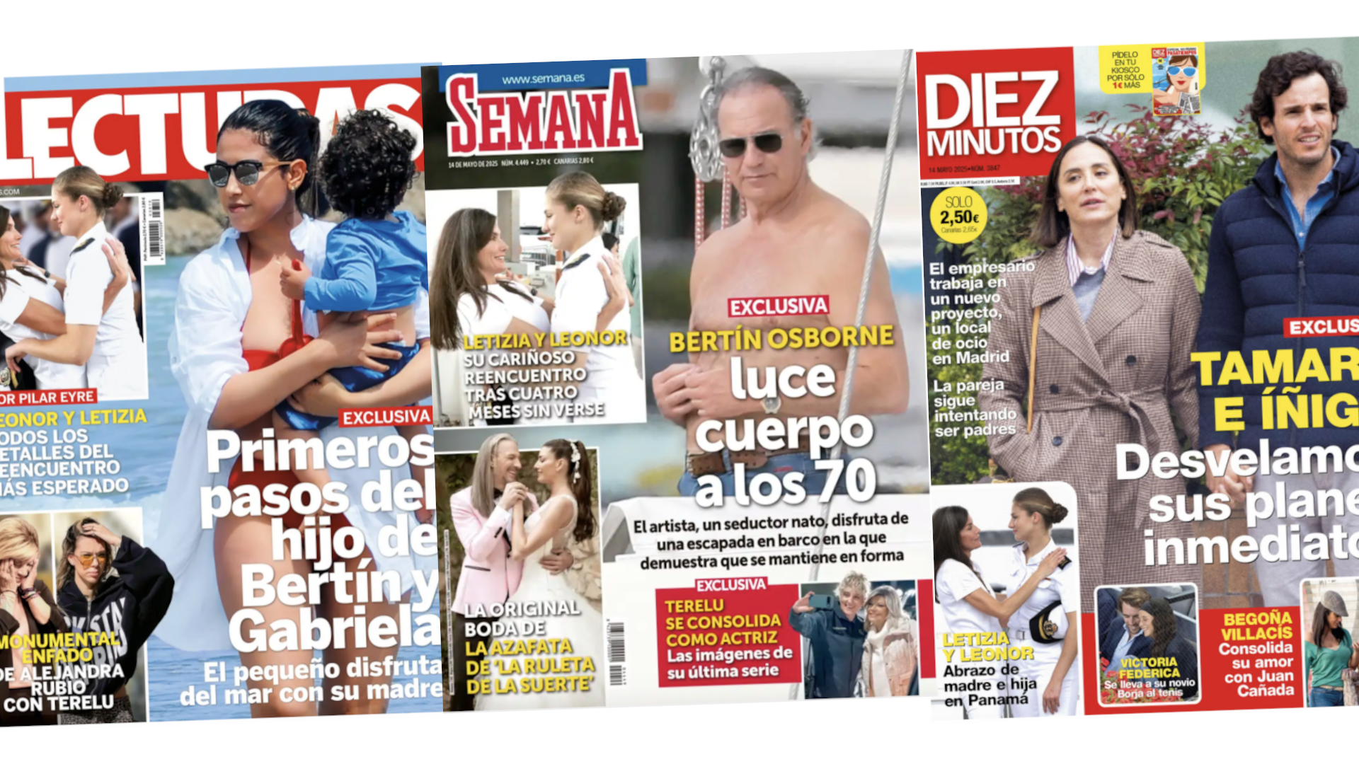 Bertín Osborne llueix tors a alta mar! Bertín Osborne llueix tors a alta mar!