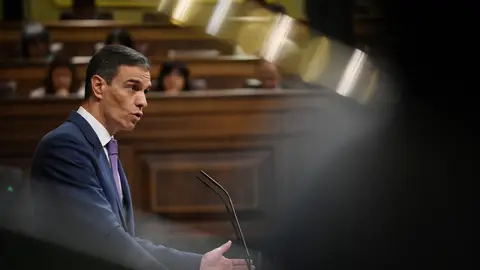 El presidente del Gobierno, Pedro Sánchez, interviene durante una sesión plenaria, en el Congreso de los Diputados, a 7 de mayo de 2025 El presidente del Gobierno, Pedro Sánchez, interviene durante una sesión plenaria, en el Congreso de los Diputados, a 7 de mayo de 2025