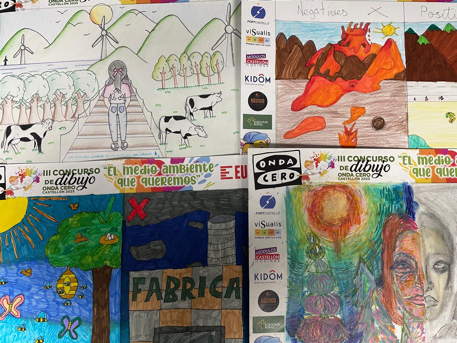 Más de 5.000 escolares de Castellón participan en el III Concurso de dibujo 'El Medio ambiente que queremos' Más de 5.000 escolares de Castellón participan en el III Concurso de dibujo 'El Medio ambiente que queremos'