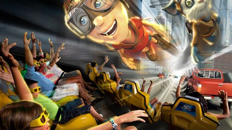 El cine en 4D de Katmand&uacute; Park ofrece una experiencia virtual para toda la familia. 