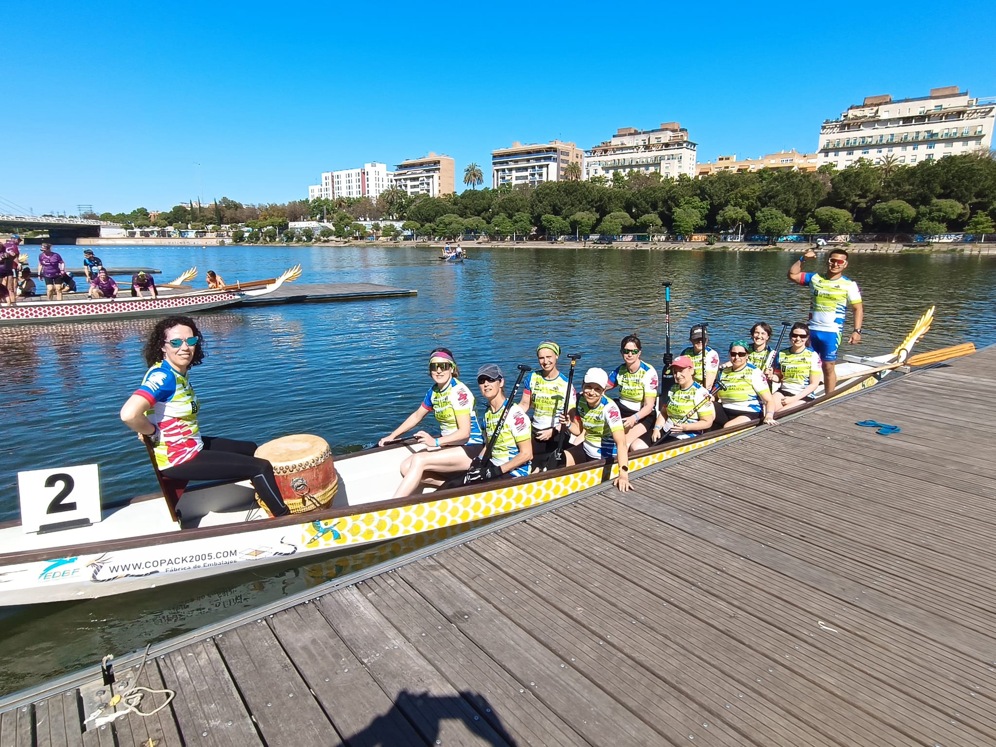 Las Dragonas de Lugo medalla de oro en el campeonato de España de Dragon Boat Las Dragonas de Lugo medalla de oro en el campeonato de España de Dragon Boat