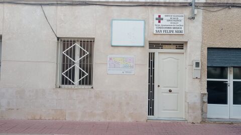 Consultorio m&eacute;dico de San Felipe Neri que va a ser reformado y ampliado.