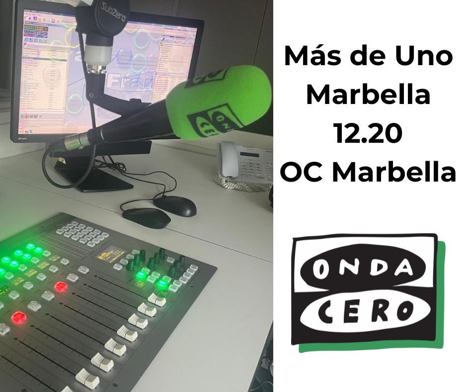 Más de Uno Marbella 12.20. Miércoles 7 mayo 2025 Más de Uno Marbella 12.20. Miércoles 7 mayo 2025