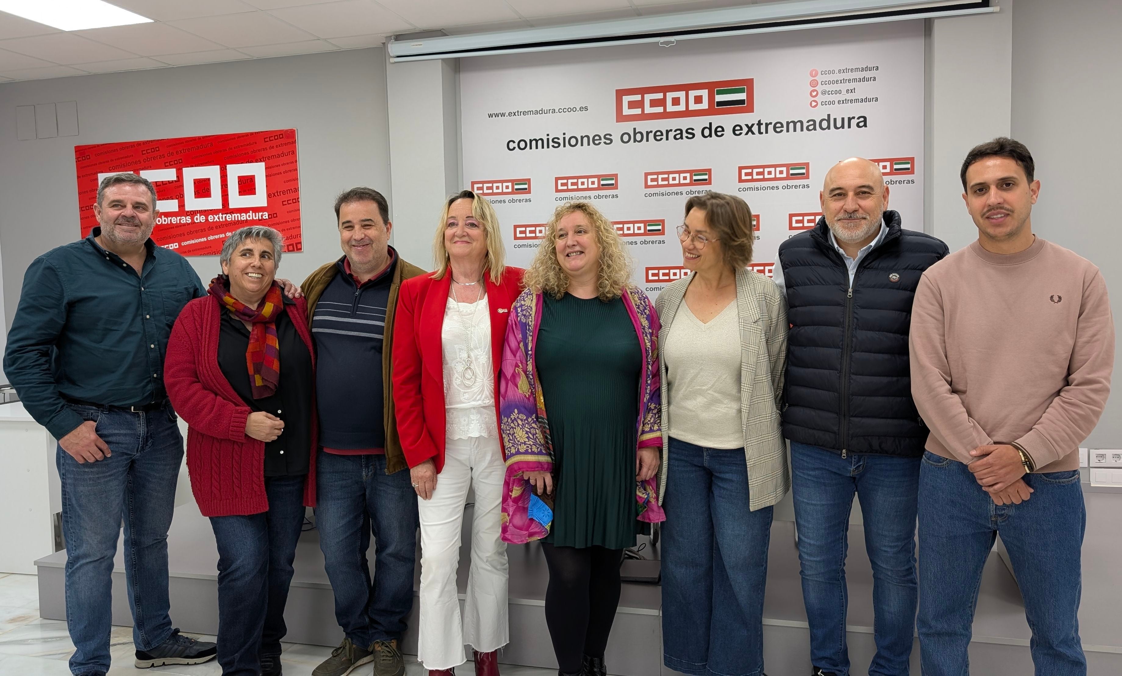María Berrocal anuncia su candidatura de consenso y cohesión para la Secretaría General de CCOO de Extremadura María Berrocal anuncia su candidatura de consenso y cohesión para la Secretaría General de CCOO de Extremadura