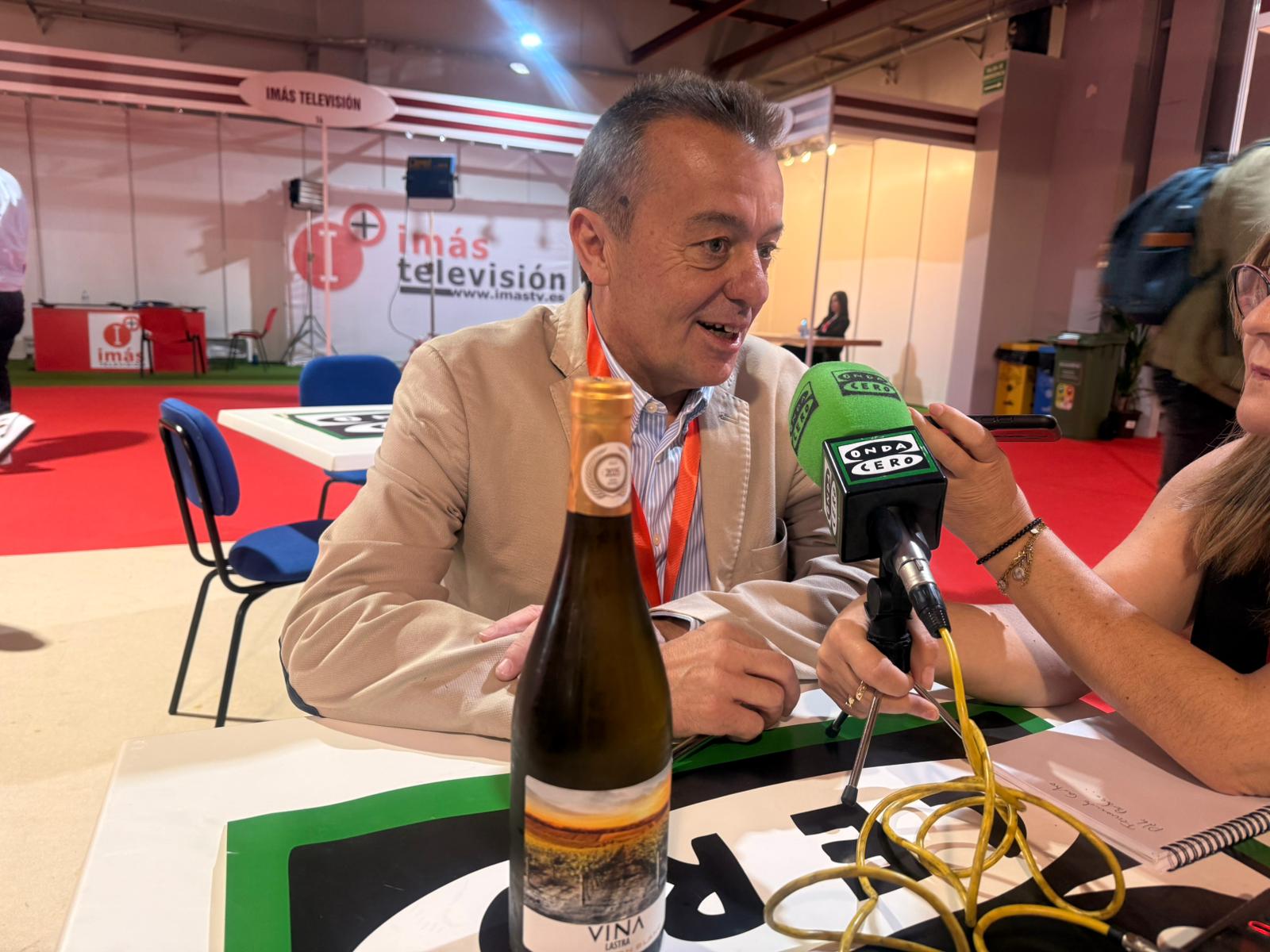 Fernando Castro contento con el resultado de FENAVIN Fernando Castro contento con el resultado de FENAVIN