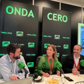 Emilio Hidalgo, María Teresa Galván y Antonio Pérez