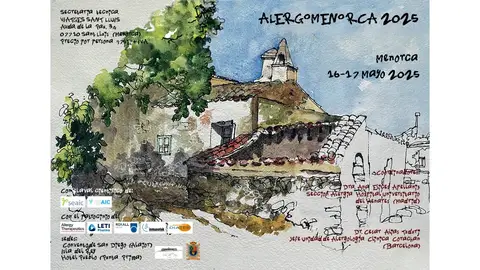 Cartel informativo de Alergomenorca 2025. Cartel informativo de Alergomenorca 2025.