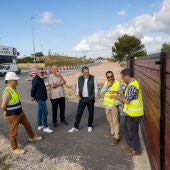 Avanzan sin demoras las obras del Camí Vell d’Altea a su paso por el municipio de l’Alfàs del Pi