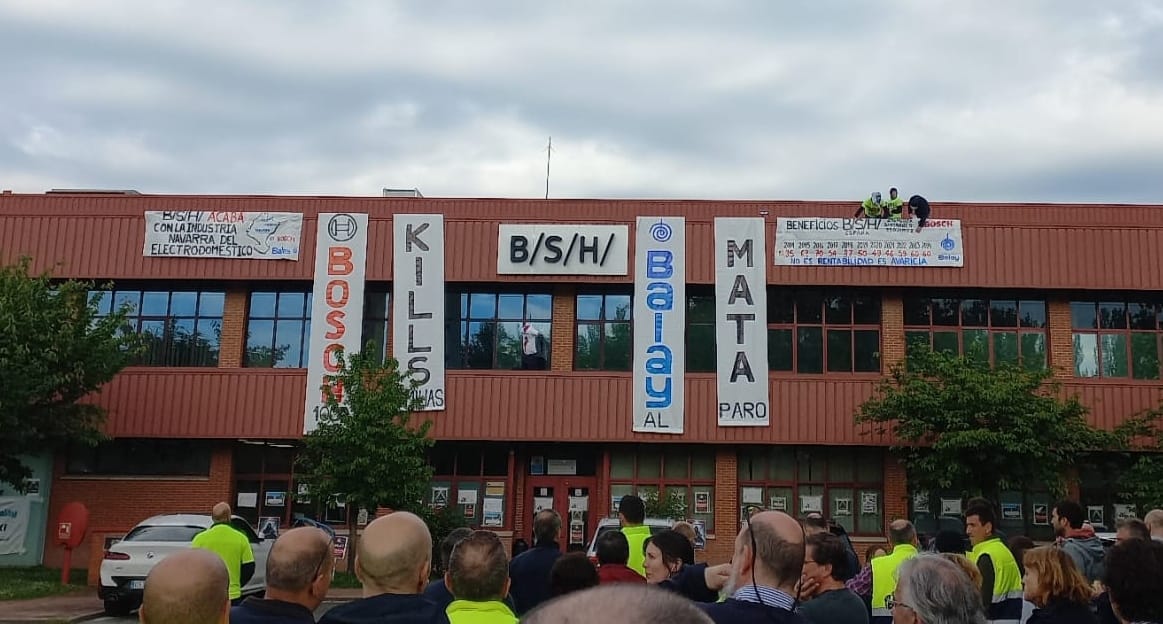 Los trabajadores de BSH se postulan para lanzar el Chupinazo de San Fermín Los trabajadores de BSH se postulan para lanzar el Chupinazo de San Fermín